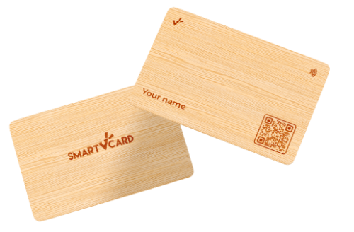 Smart Wooden Card